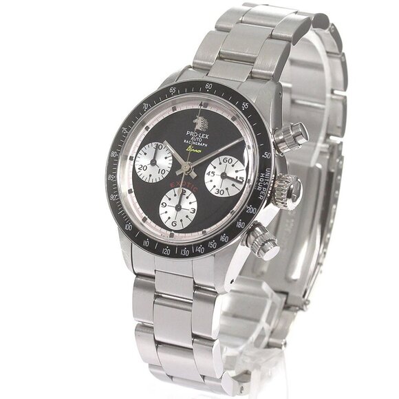 PRO-LEX racing rough dino Chronograph black Dial Automatic Men's Watch_831353 - Picture 2 of 8